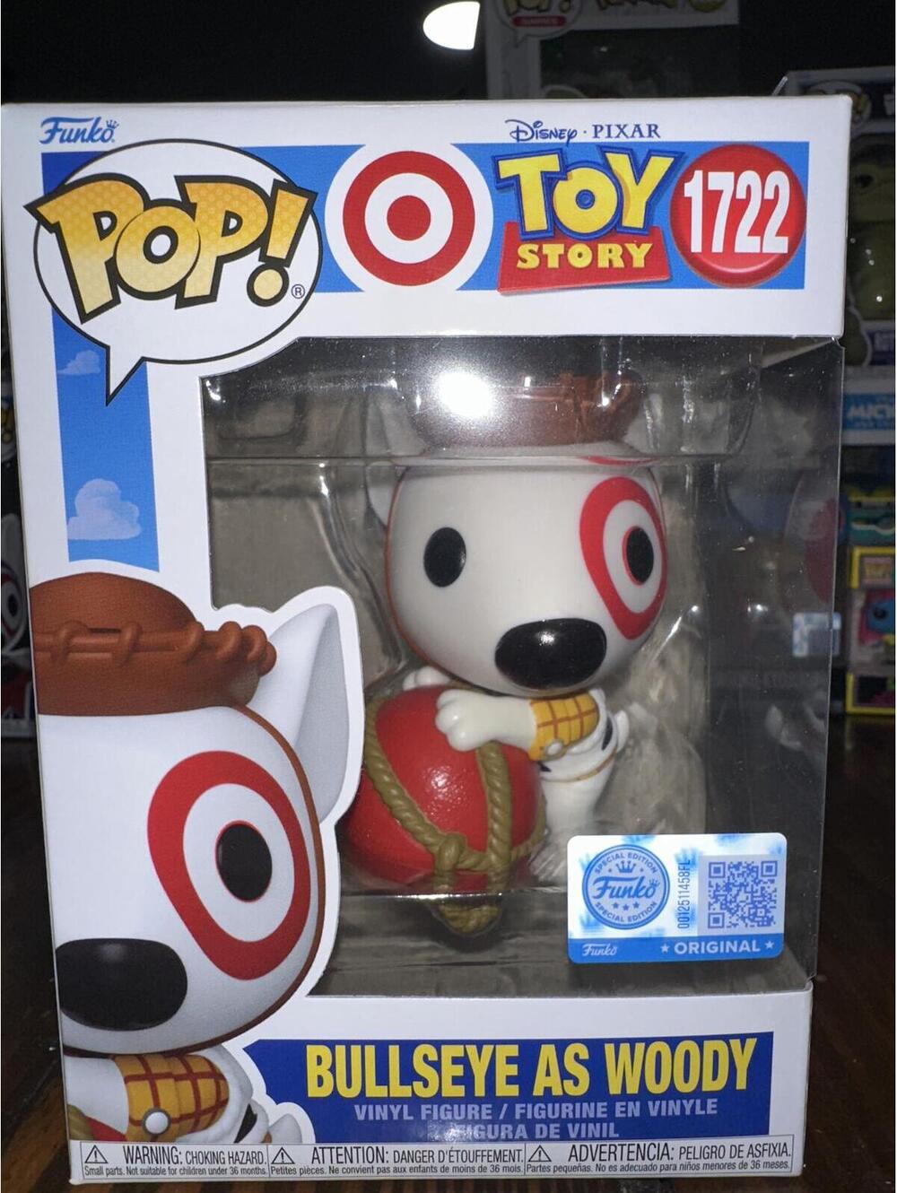 Funko Pop! Disney Pixar Toy Story #1722 Bullseye as Woody Vinyl Figure